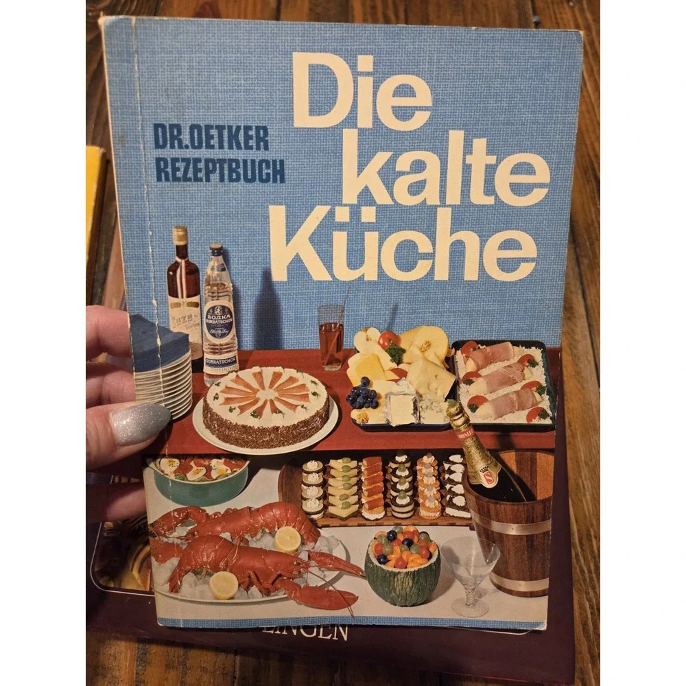 3 German‎ Cookbooks Lot Dr.Oetker (2) Lingen (1)